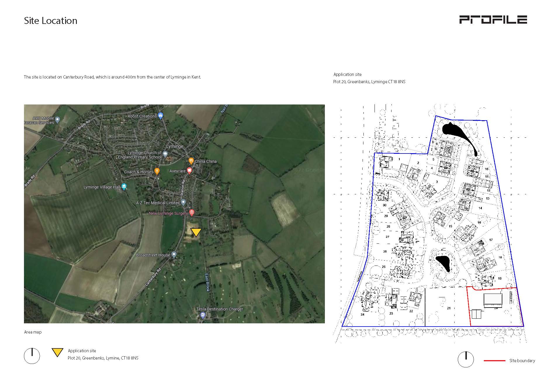Lot: 46 - SITE WITH PLANNING FOR A FIVE-BEDROOM HOUSE WITH ANNEXE SET IN 0.4 ACRES -